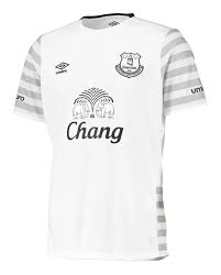 Camiseta Manga Larga del Everton 2013-2014